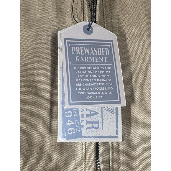 Destinations Workwear Montana Mens Heavy Work Jacket Duck Brown Insulated XL - Picture 11 of 16